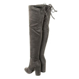 GREY SUEDETTE