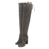 GREY SUEDETTE