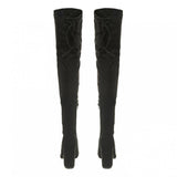 BLACK SUEDETTE