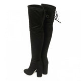BLACK SUEDETTE