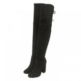 BLACK SUEDETTE