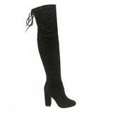 BLACK SUEDETTE