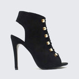 BLACK SUEDETTE