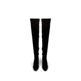 BLACK SUEDETTE