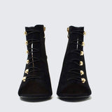 BLACK SUEDETTE