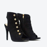 BLACK SUEDETTE