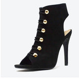 BLACK SUEDETTE