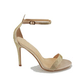 GIANI Stiletto Anklestrap Diamante Sandal