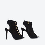 BLACK SUEDETTE