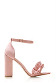 Ally frill detailed anklestrap sandal