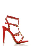 Leila rockstud anklestrap sandal
