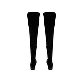 BLACK SUEDETTE