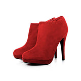 RED SUEDE