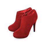 RED SUEDE