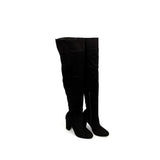 BLACK SUEDETTE